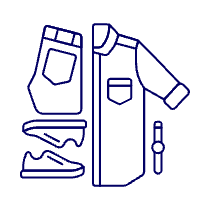 Outfit Prepare Illustration from UX Line Set
