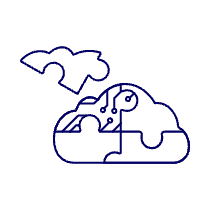 Cloud Computing 2 Illustration from UX Line Set