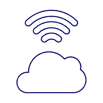 Cloud Connecting 1 Illustration from UX Line Set