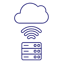 Cloud Connecting 14 Illustration from UX Line Set