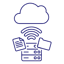 Cloud Connecting 15 Illustration from UX Line Set
