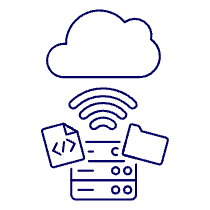 Cloud Connecting 16 Illustration from UX Line Set