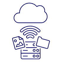 Cloud Connecting 17 Illustration from UX Line Set
