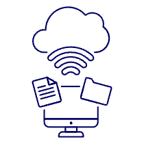 Cloud Connecting 3 Illustration from UX Line Set