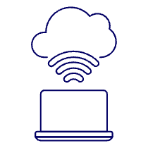 Cloud Connecting 8 Illustration from UX Line Set