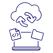 Cloud Sync 10 Illustration from UX Line Set