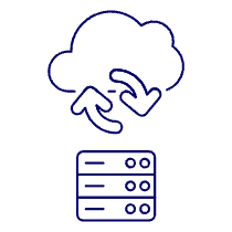 Cloud Sync 14 Illustration from UX Line Set
