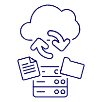 Cloud Sync 15 Illustration from UX Line Set