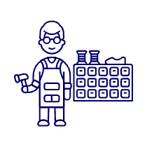 Shoes Maker 1 Illustration from UX Line Set