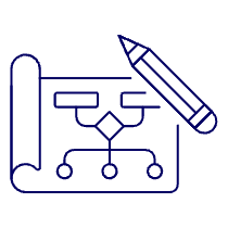 Flowchart Paper Illustration from UX Line Set