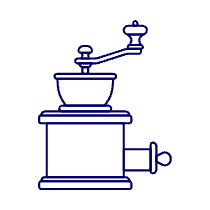 Coffee Grinder 2 Illustration from UX Line Set