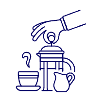 Coffee Making 2 1 Illustration from UX Line Set