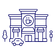 Coffee Shop 2 Illustration from UX Line Set