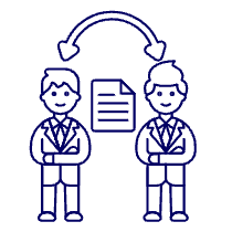 Document Sharing 1 1 Illustration from UX Line Set