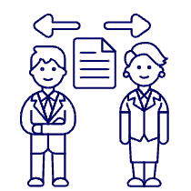 Document Sharing 2 4 Illustration from UX Line Set