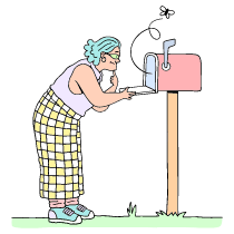 Communication No Mail E Mail Illustration from Bruxelles Set