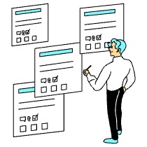 Communication To Do List Illustration from London Set