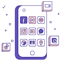 Mobile Apps Illustration from Bangalore - Pro Set