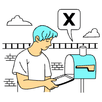 No E Mail 2 Illustration from London Set