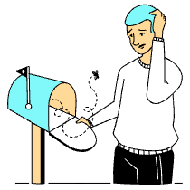 No Mail E Mail Illustration from London Set
