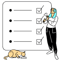 To Do List Empty Illustration from London Set