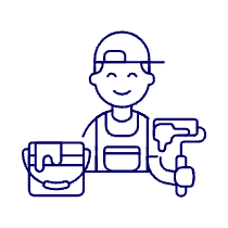 House Painter 5 Illustration from UX Line Set