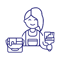 House Painter 6 Illustration from UX Line Set