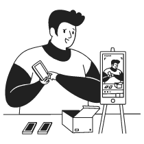 LIVE BROADCAST 10 Illustration from Milano Set
