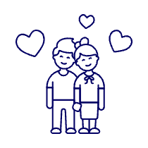 Couple Happy 1 Illustration from UX Line Set