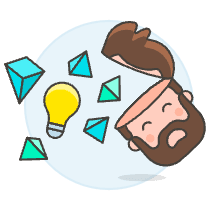 Creative Brain 1 Illustration from UX Colors Set