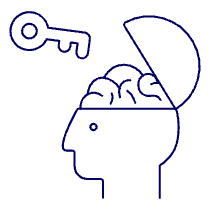 Unlock Brain Creativity 1 Illustration from UX Line Set