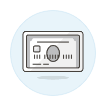 Credit Card Silver Illustration from UX Colors Set