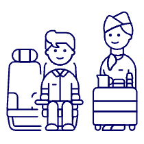 Air Crew Trolley 1 Illustration from UX Line Set