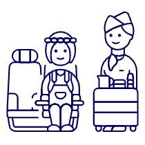 Air Crew Trolley 2 Illustration from UX Line Set