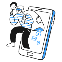 Identity Theft Illustration from Brooklyn Set