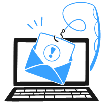 Phishing Email Illustration from Brooklyn Set