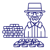 Breaking Bad 1 Illustration from UX Line Set