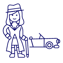 Pimp 4 Illustration from UX Line Set
