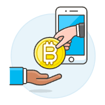 Crypto Pay 5 Illustration from UX Colors Set