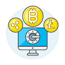 Crypto Safe Illustration from UX Colors Set