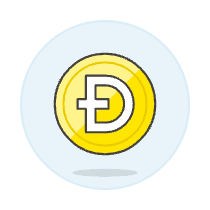 Dogecoin 2 Illustration from UX Colors Set