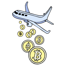 Airdrop Illustration from Bruxelles Set