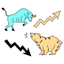 Bull Vs Bear Market 2 Illustration from London Set