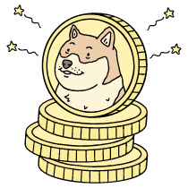 Dogecoin 1 Illustration from Bruxelles Set