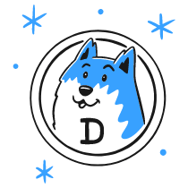 Dogecoin Illustration from Brooklyn Set