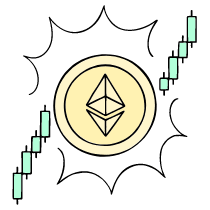 Ethereum Illustration from Bruxelles Set