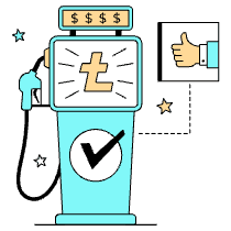 Gas Fees Altcoins Affordable Illustration from London Set