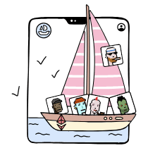 Nft Marketplace Opensea 1 Illustration from Bruxelles Set