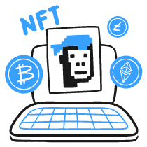Nfts Illustration from Brooklyn Set