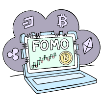 Slang FOMO Illustration from Bruxelles Set